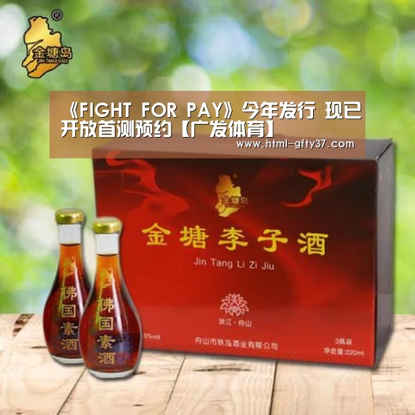 《FIGHT FOR PAY》今年发行 现已开放首测预约【广发体育】(图3) 广发体育