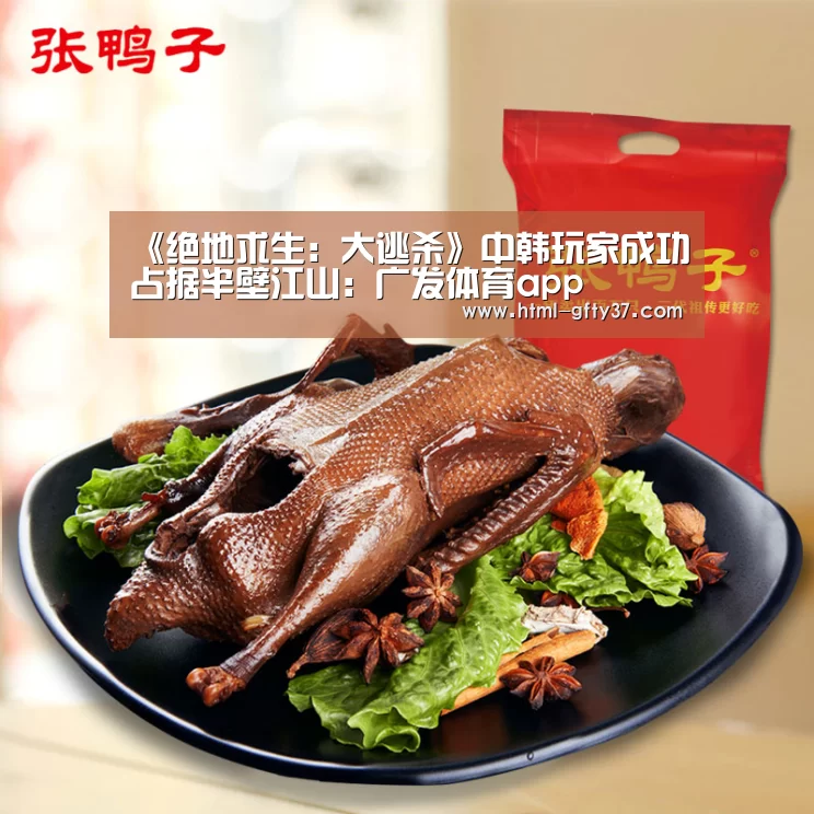 《绝地求生:大逃杀》中韩玩家成功占据半壁江山:广发体育app(图1) 广发体育